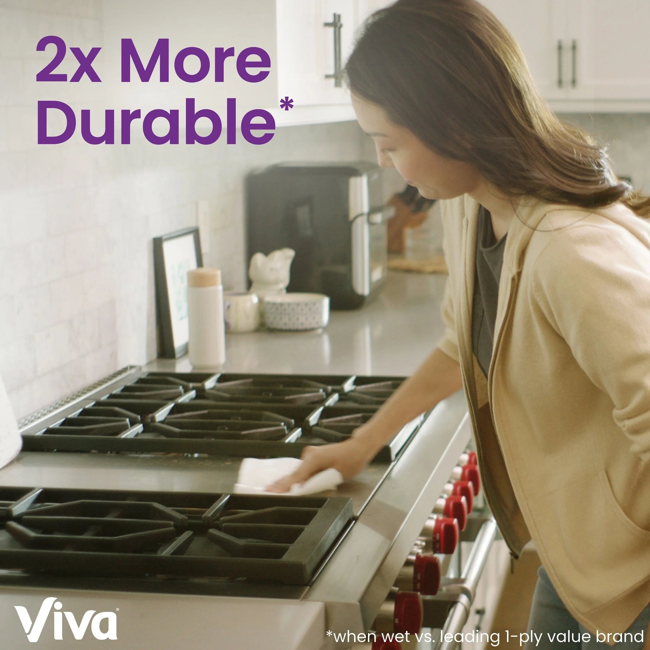 Signature Cloth Paper Towels, 6 Double Rolls