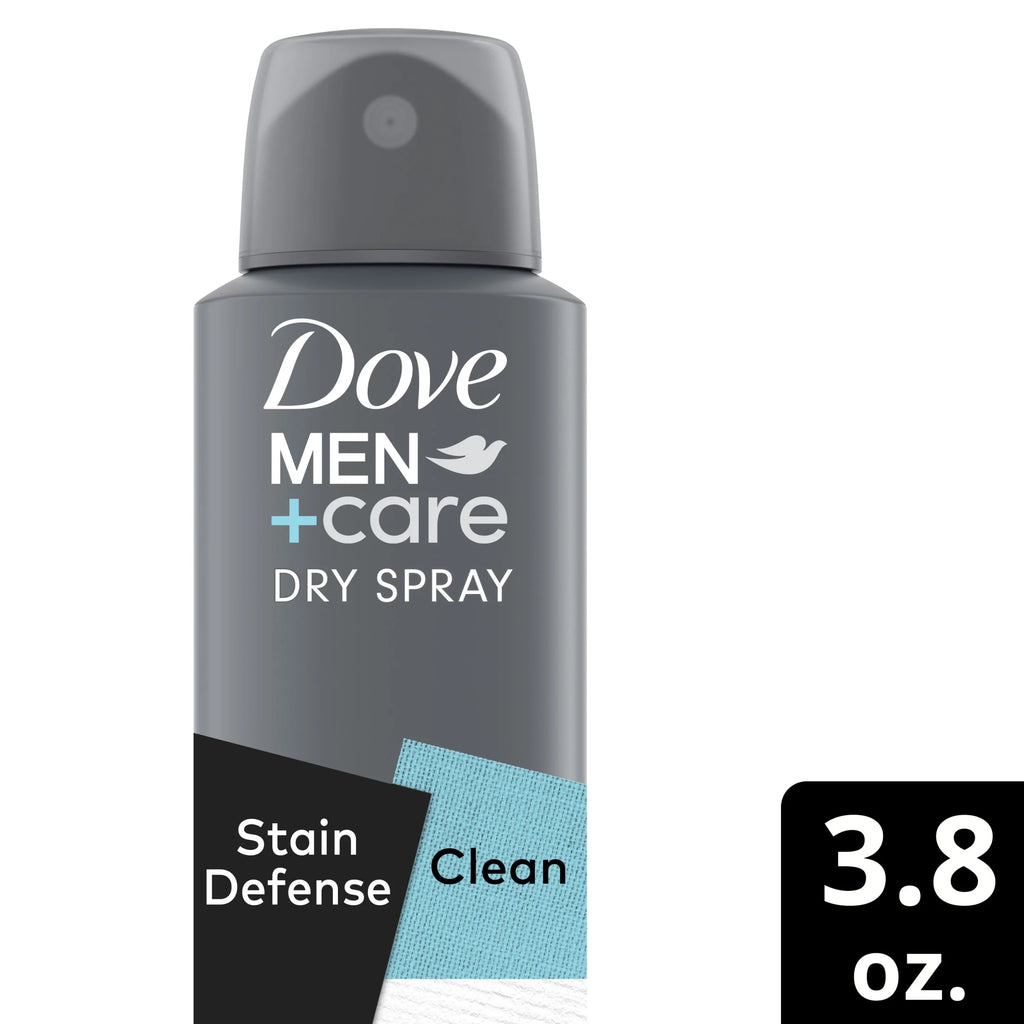 Stain Defense Long Lasting Antiperspirant Deodorant Dry Spray, Clean, 3.8 Oz